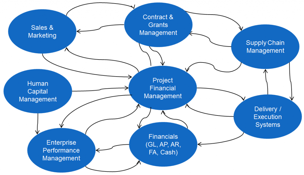 Enterprise Resource Planning Applications for Project Organizations